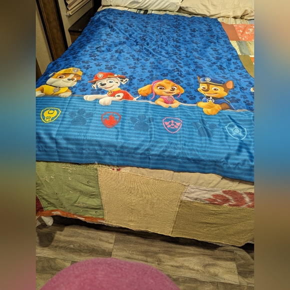 Set of Paw Patrol curtains.  .64 long and 42 inches wide for one of the panels. - Picture 6 of 7